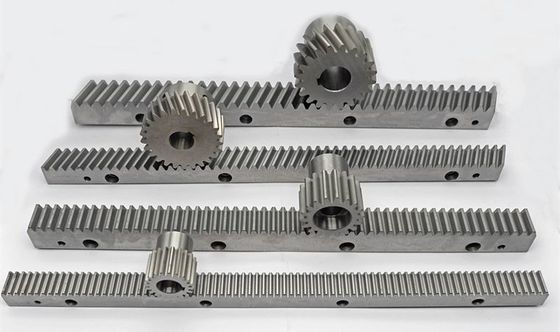 Precise DIN Standard CNC C45 Steel Helical Gear Pinion