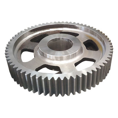 AISI DIN Forging 40# Large Steel Double Spur Wheel Gear