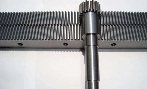 M2 24x24x1000mm Helical Gear Rack And Pinion S45C Steel DIN7